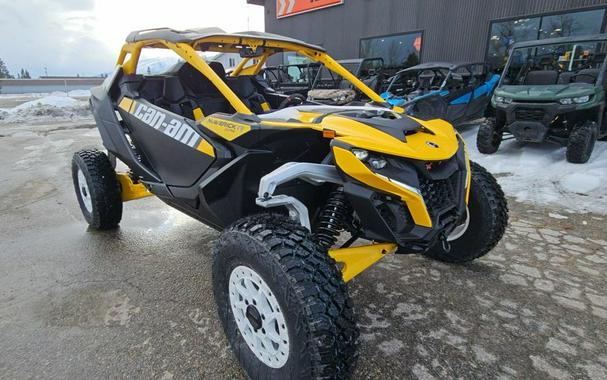 2024 Can-Am® Maverick R X RS Carbon Black & Neo Yellow