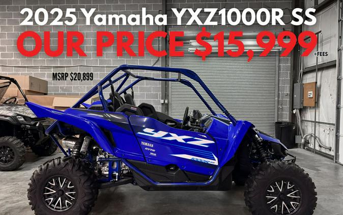 2025 Yamaha YXZ1000R SS
