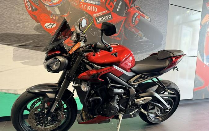 2024 Triumph Street Triple 765 RS Carnival Red