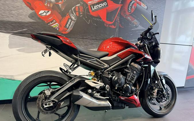 2024 Triumph Street Triple 765 RS Carnival Red