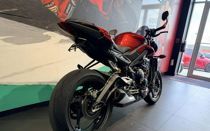 2024 Triumph Street Triple 765 RS Carnival Red