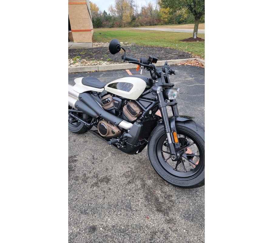 2023 Harley-Davidson Sportster S White Sand Pearl