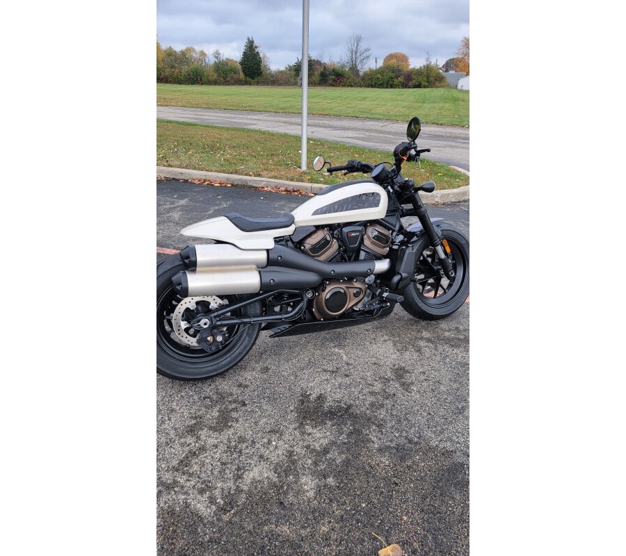 2023 Harley-Davidson Sportster S White Sand Pearl