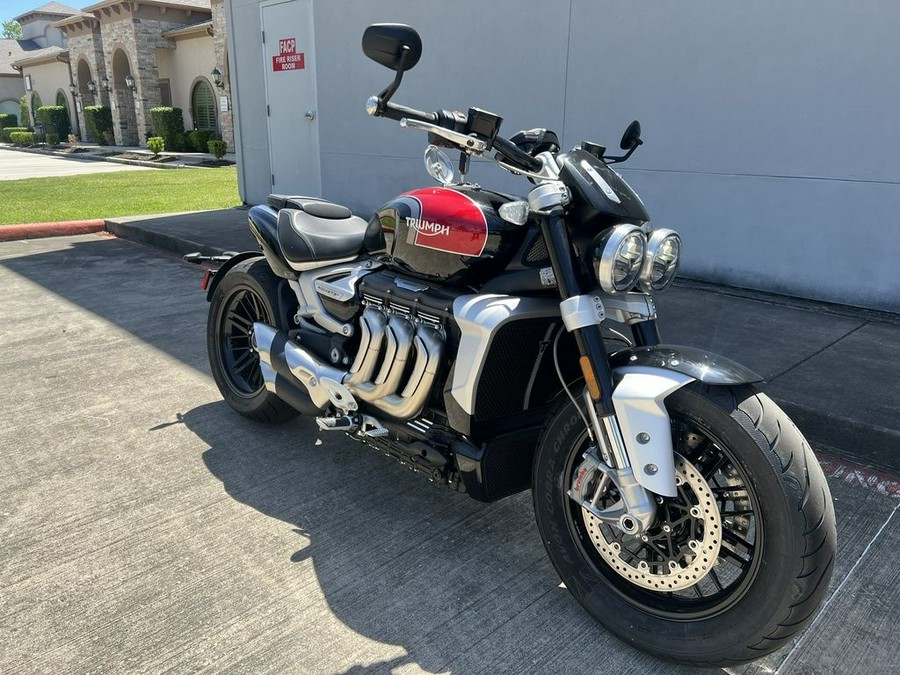 2024 Triumph Rocket 3 R Sapphire Black/Carnival Red/Silver Ice