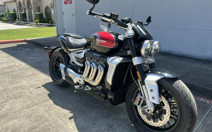 2024 Triumph Rocket 3 R Sapphire Black/Carnival Red/Silver Ice