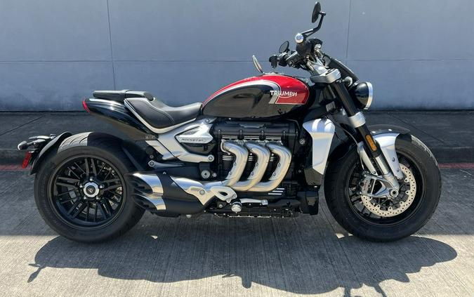 2024 Triumph Rocket 3 R Sapphire Black/Carnival Red/Silver Ice