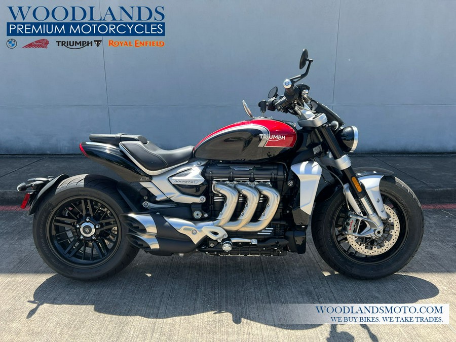 2024 Triumph Rocket 3 R Sapphire Black/Carnival Red/Silver Ice