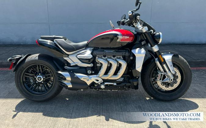 2024 Triumph Rocket 3 R Sapphire Black/Carnival Red/Silver Ice