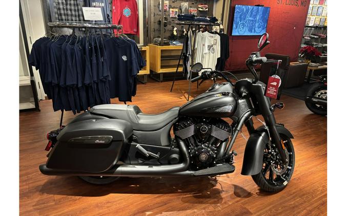 2025 Indian Motorcycle SPRINGFIELD DARK HORSE, BLACK SMOKE, 49S Dark Horse��