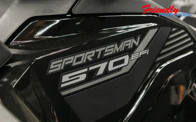 2026 POLARIS SPORTSMAN 570 TRAIL ONYX BLACK