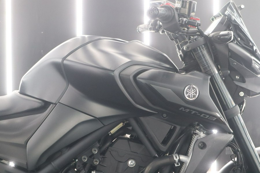 2021 Yamaha Motor Corp., USA MT-03