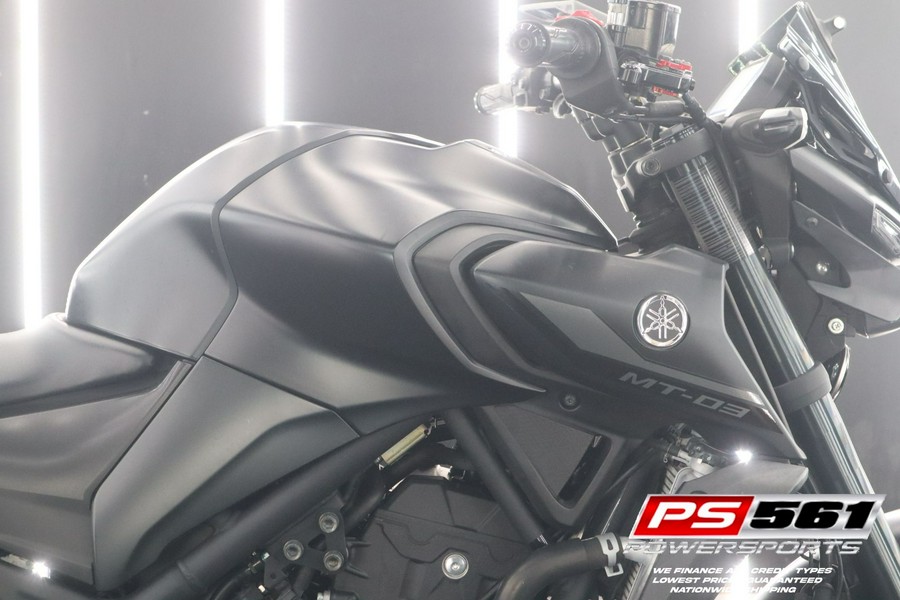 2021 Yamaha MT-03