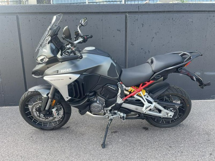 2022 Ducati Multistrada V4S Aviator Grey / Spoked Wheels