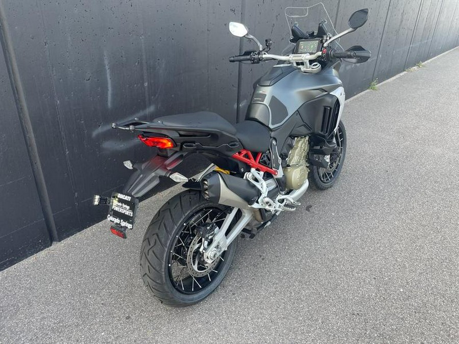 2022 Ducati Multistrada V4S Aviator Grey / Spoked Wheels