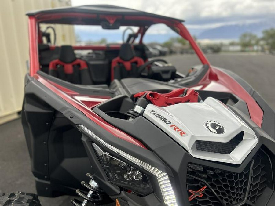 2024 Can-Am® Maverick X3 X rs Turbo RR with Smart-Shox Fiery Red & Hyper Silver