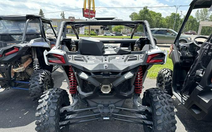 2024 Can-Am® Maverick X3 DS Turbo Fiery Red & Hyper Silver