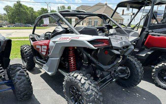 2024 Can-Am® Maverick X3 DS Turbo Fiery Red & Hyper Silver