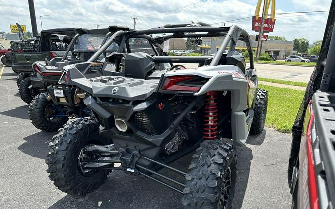 2024 Can-Am® Maverick X3 DS Turbo Fiery Red & Hyper Silver