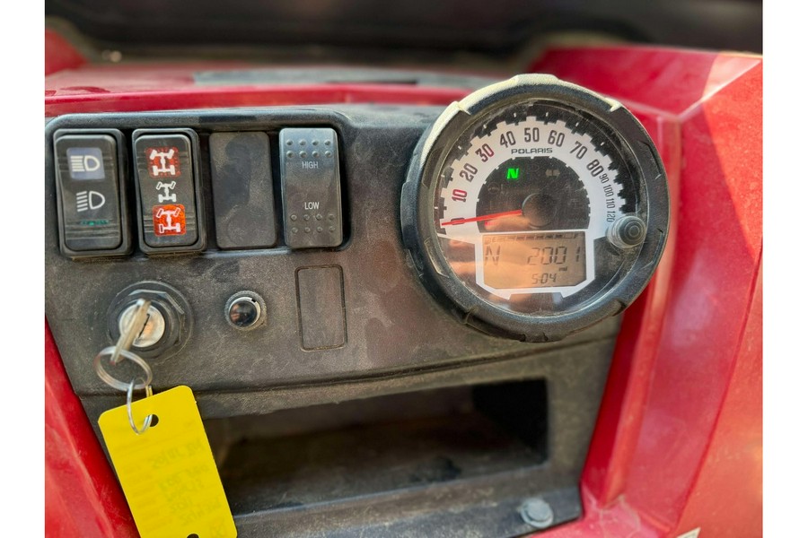 2011 Polaris RANGER 800 XP EPS Solar Red 800 HD EPS