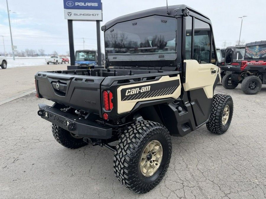 2023 Can-Am® Defender Limited HD10 Desert Tan & Timeless Black