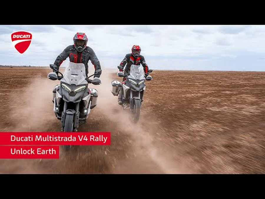 2025 Ducati Multistrada V4 Rally Adventure Travel & Radar