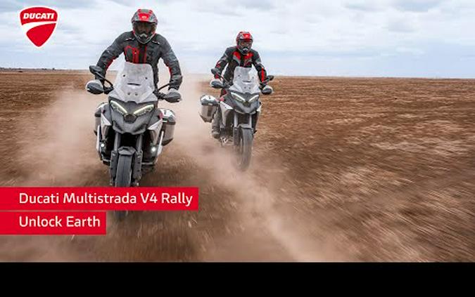 2025 Ducati Multistrada V4 Rally Adventure Travel & Radar