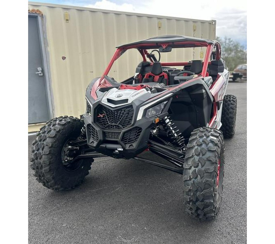 2024 Can-Am® Maverick X3 X rs Turbo RR with Smart-Shox Fiery Red & Hyper Silver