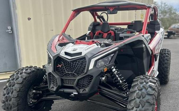 2024 Can-Am® Maverick X3 X rs Turbo RR with Smart-Shox Fiery Red & Hyper Silver