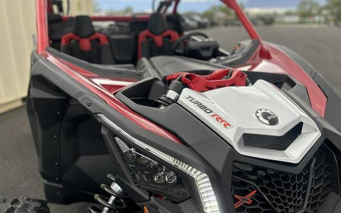 2024 Can-Am® Maverick X3 X rs Turbo RR with Smart-Shox Fiery Red & Hyper Silver