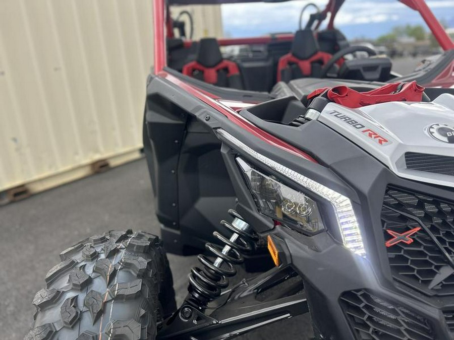 2024 Can-Am® Maverick X3 X rs Turbo RR with Smart-Shox Fiery Red & Hyper Silver