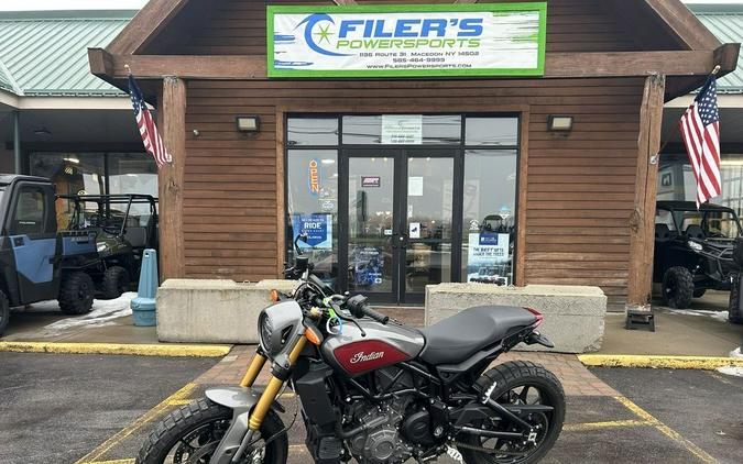 2019 Indian Motorcycle® FTR™ 1200 S Red over Steel Gray