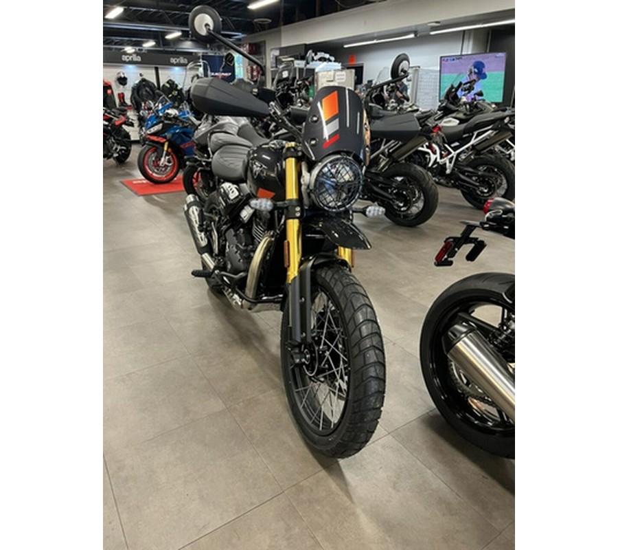 2026 Triumph Scrambler 400 XC Storm Grey
