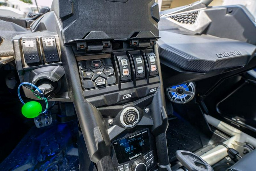 2022 Can-Am® Maverick X3 X rs Turbo RR With Smart-Shox Intense Blue / Carbon Black / Cha