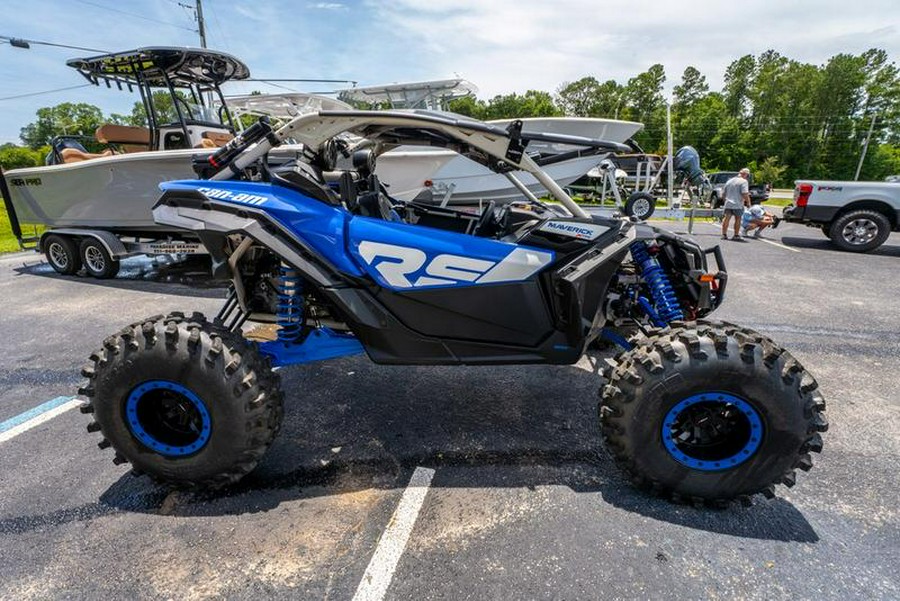 2022 Can-Am® Maverick X3 X rs Turbo RR With Smart-Shox Intense Blue / Carbon Black / Cha