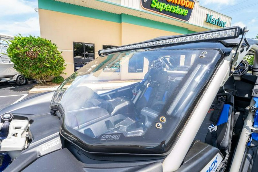 2022 Can-Am® Maverick X3 X rs Turbo RR With Smart-Shox Intense Blue / Carbon Black / Cha