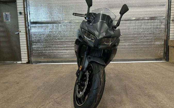 2024 Kawasaki Ninja 650 Metallic Matte Dark GrayMetallic Spark