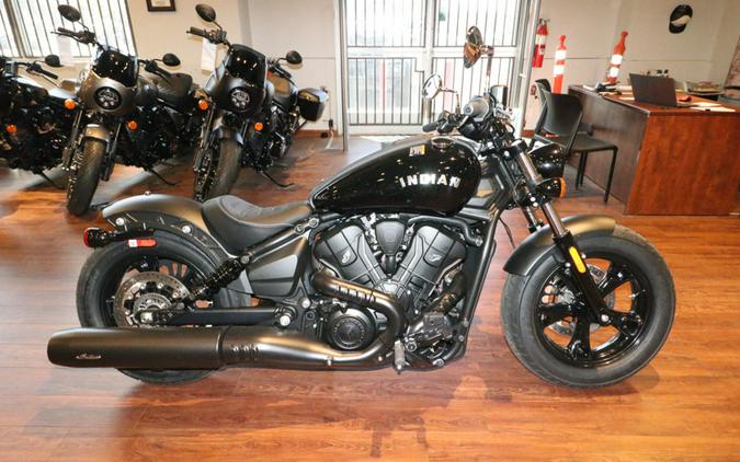 2025 Indian Motorcycle® Scout® Sixty Bobber Black Metallic