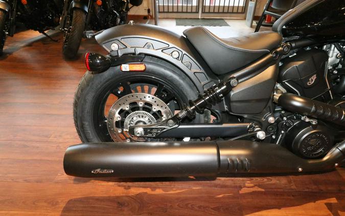 2025 Indian Motorcycle® Scout® Sixty Bobber Black Metallic