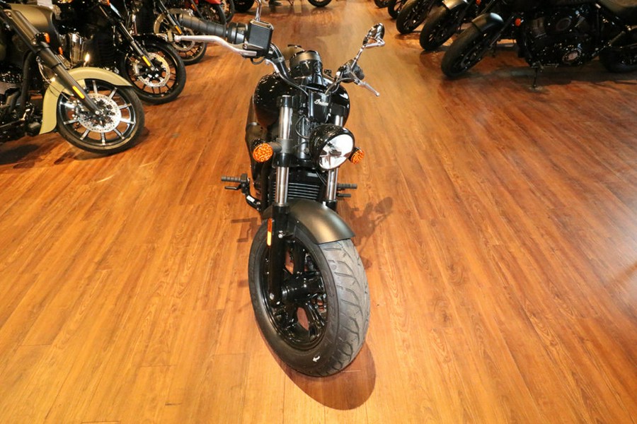 2025 Indian Motorcycle® Scout® Sixty Bobber Black Metallic