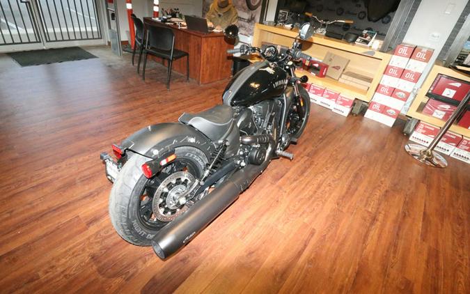 2025 Indian Motorcycle® Scout® Sixty Bobber Black Metallic