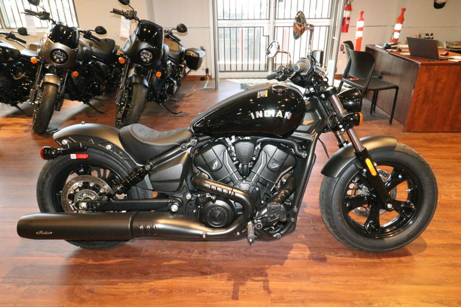 2025 Indian Motorcycle® Scout® Sixty Bobber Black Metallic