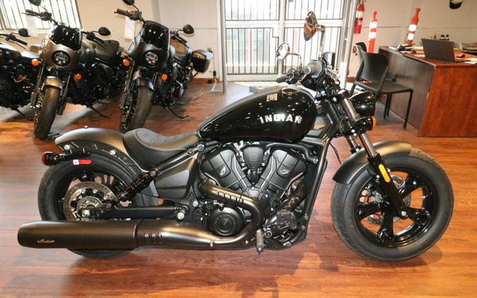 2025 Indian Motorcycle® Scout® Sixty Bobber Black Metallic