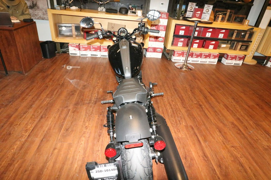 2025 Indian Motorcycle® Scout® Sixty Bobber Black Metallic