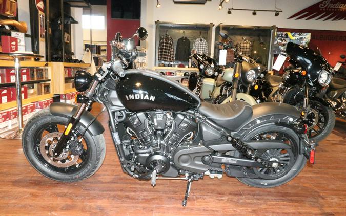 2025 Indian Motorcycle® Scout® Sixty Bobber Black Metallic