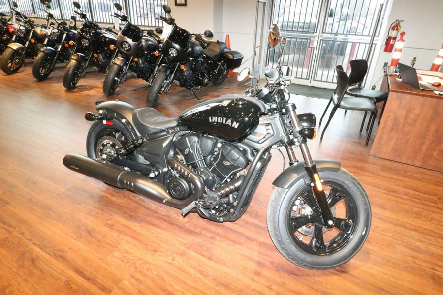 2025 Indian Motorcycle® Scout® Sixty Bobber Black Metallic