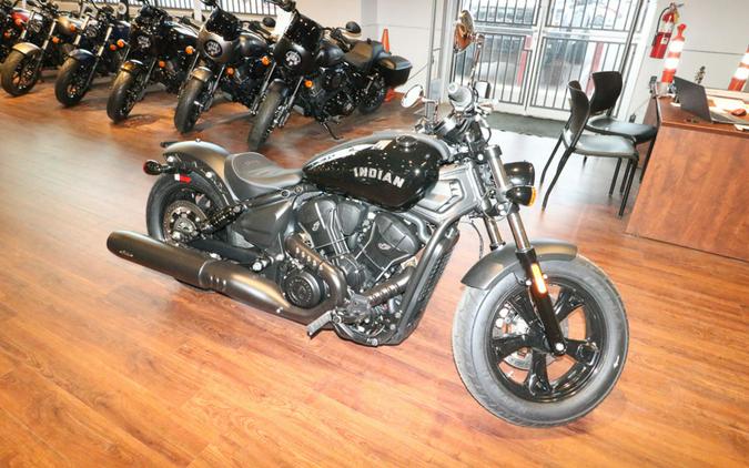 2025 Indian Motorcycle® Scout® Sixty Bobber Black Metallic