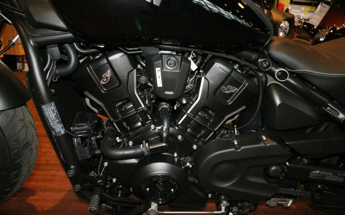 2025 Indian Motorcycle® Scout® Sixty Bobber Black Metallic