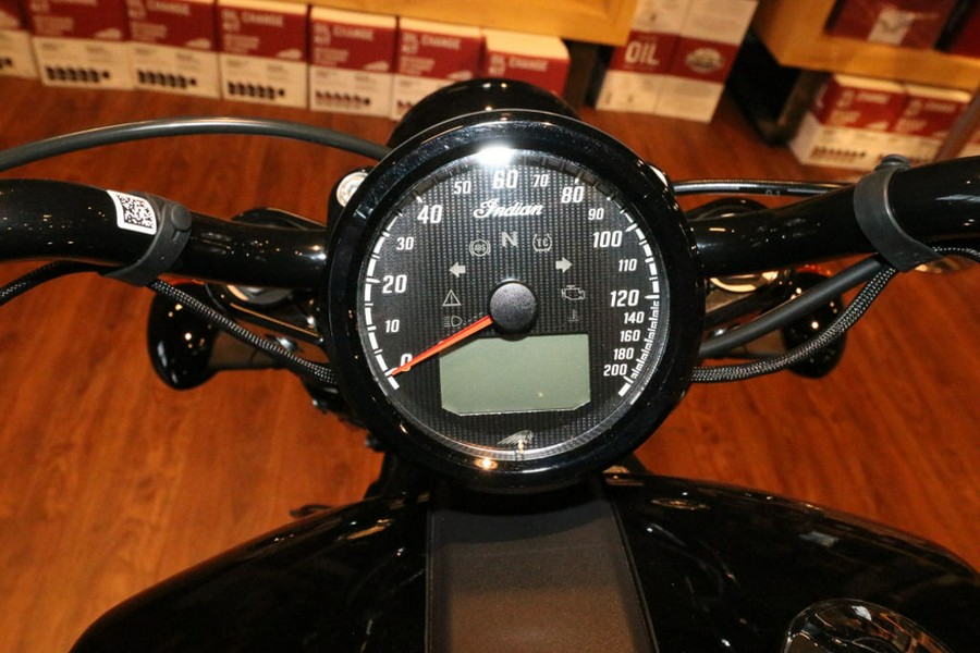 2025 Indian Motorcycle® Scout® Sixty Bobber Black Metallic