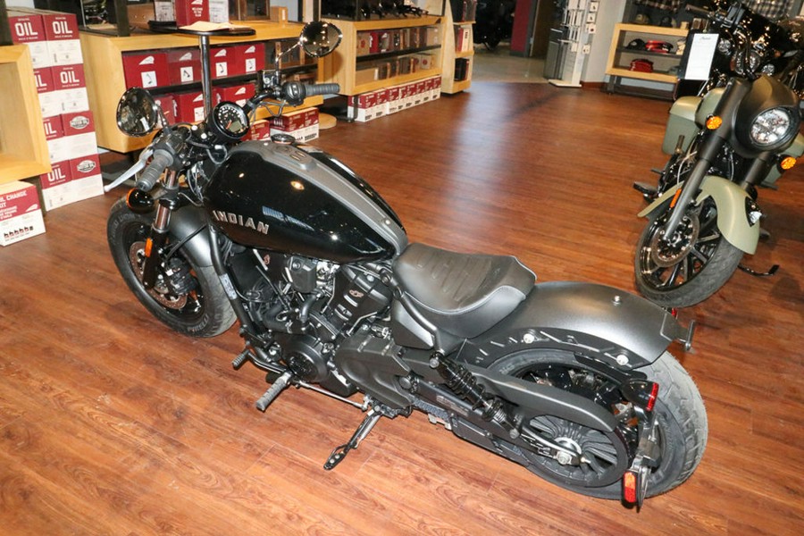 2025 Indian Motorcycle® Scout® Sixty Bobber Black Metallic