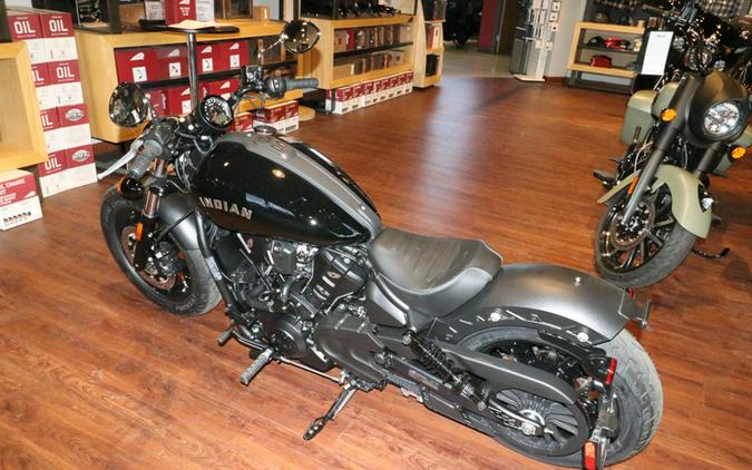2025 Indian Motorcycle® Scout® Sixty Bobber Black Metallic